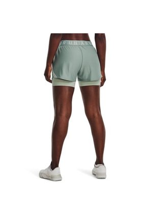 Short Under Armour Play Up 2 En 1  Mujer-Menta