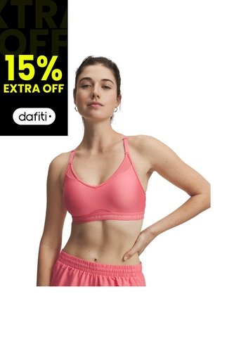 Sujetador Mujer Under Armour UA CROSSBACK LOW BRA Rosado Under Armour Under Armour