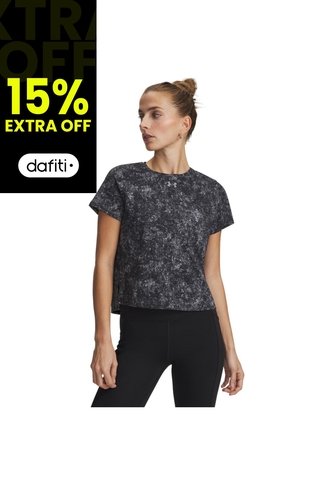 Camiseta Mujer Under Armour VELOCITI PRO PRINT Negro Under Armour Under Armour