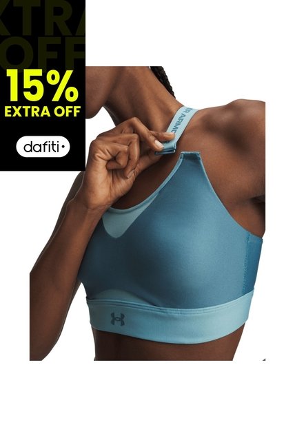Sujetador Mujer Under Armour INFINITY HIGH 2 BRA Azul Under Armour