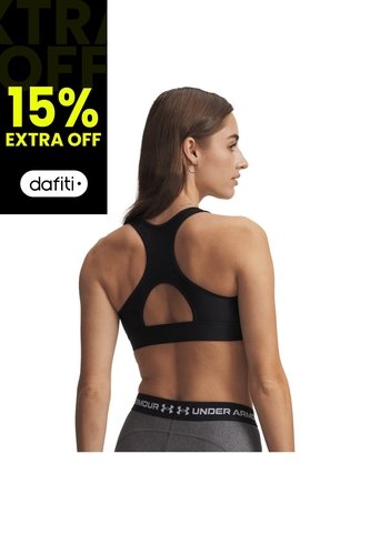 Sujetador Mujer Under Armour HEATGEAR MID Negro Under Armour Under Armour