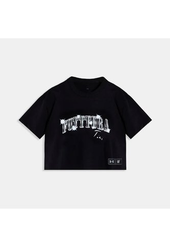 Camiseta Mujer Under Armour Live Crop TINI X UA Negro Under Armour Under Armour
