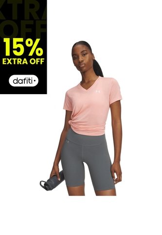 Camiseta Mujer Under Armour TECH SSV TWIST Rosado Under Armour Under Armour