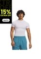 Camiseta Manga Corta Hombre Under Armour UA HG ELITE COMP SS Blanco Under Armour de Under Armour