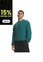 Buzo Hombre Under Armour UA RIVAL LW CREW Verde Under Armour de Under Armour
