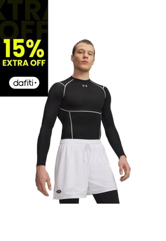 Camiseta Hombre Under Armour UA HG ELITE COMP LS Negro Under Armour Under Armour