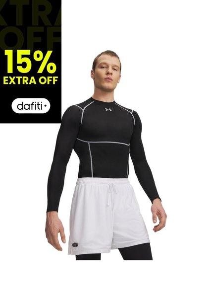 Camiseta Hombre Under Armour UA HG ELITE COMP LS Negro Under Armour