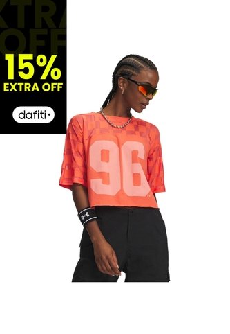 Camiseta Mujer Under Armour UA BURNOUT 96 TEE Rojo Under Armour Under Armour