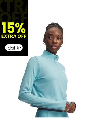 Buzo Mujer Under Armour TECH BRANDED 1/2 Z Azul Under Armour Under Armour