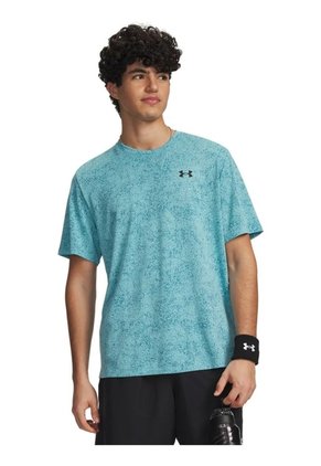 Camiseta Hombre UNDER ARMOUR UA TECH TEE PIXELATE Azul Under Armour