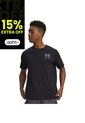 Camiseta Hombre Under Armour M BLUR LOGO SS Negro Under Armour de Under Armour