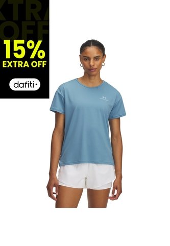 Camiseta Mujer Under Armour LAUNCH PRO 7 SHORTS Azul Under Armour Under Armour