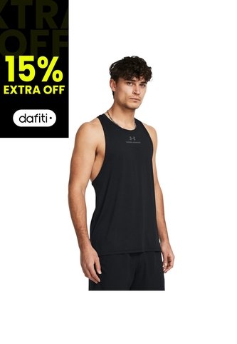 Camiseta Hombre Under Armour VANISH ENERGY TANK Negro Under Armour Under Armour
