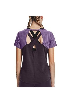 Camiseta Under Armour Streaker Mujer-Morado