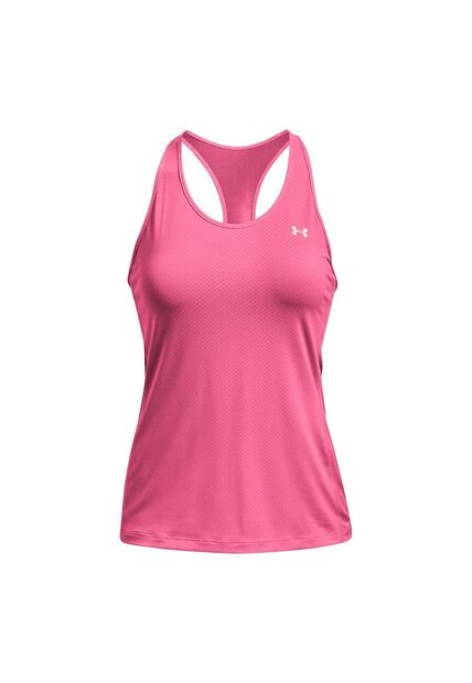 Camiseta Esqueleto Under Armour Racer Tank Mujer-Rosa