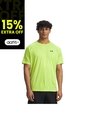Camiseta Hombre Under Armour UA TECH TEXTURED SS Verde Under Armour de Under Armour