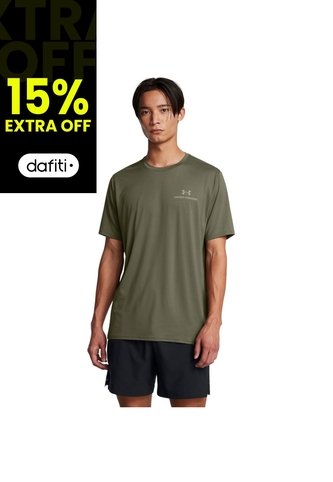 Camiseta Hombre Under Armour VANISH ENERGY SS Verde Under Armour Under Armour