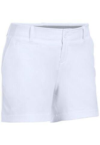 Pantalon Corto Under Armour Links 4in Golf Para Mujer-Blanco Under Armour