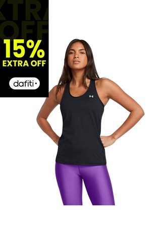 Camiseta Mujer Under Armour TECH MESH RACER TANK Negro Under Armour Under Armour