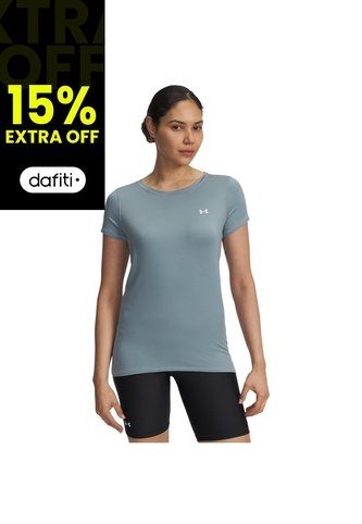 Camiseta Mujer Under Armour TECH MESH SS Verde Under Armour Under Armour