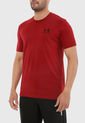 Camiseta Vinotinto UNDER ARMOUR Sportstyle Left Chest de Under Armour