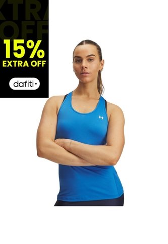 Camiseta Mujer Under Armour TECH MESH RACER TANK Azul Under Armour Under Armour