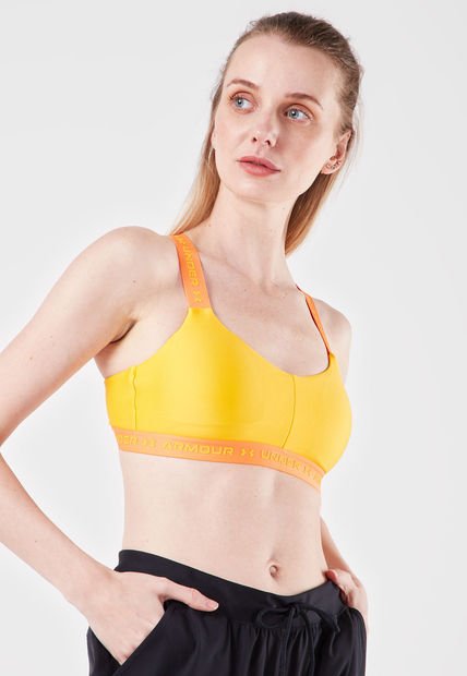 Top Naranja UNDER ARMOUR Crossback Low