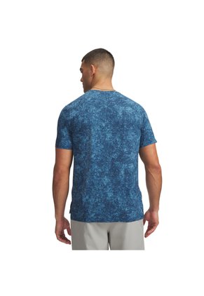 Camiseta Hombre Under Armour VLOCITI PRO PRINT SS Azul Under Armour