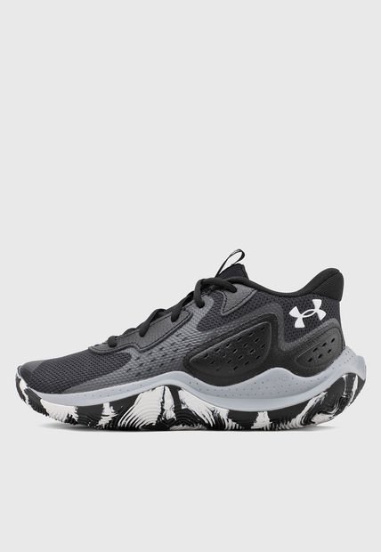 Tenis Basketball Negro-Gris-Blanco UNDER ARMOUR Jet '23