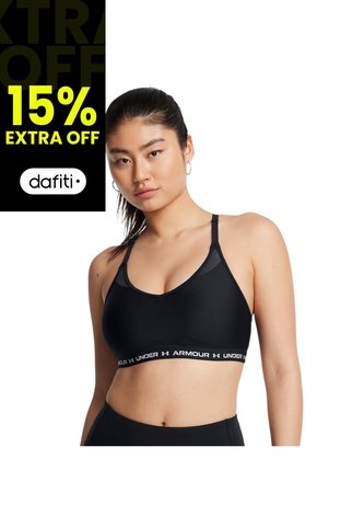 Sujetador Mujer UNDER ARMOUR UA CROSSBACK LOW BRA Negro Under Armour Under Armour