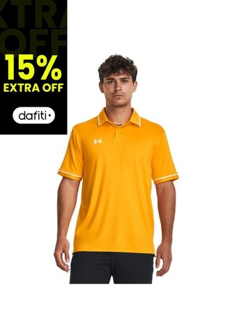 Camisa Hombre UNDER ARMOUR MS TEAM TIPPED POLO Amarillo Under Armour Under Armour