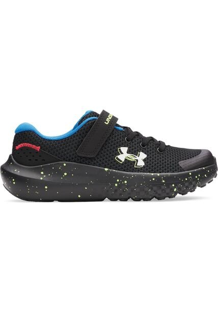 Tenis Niño Under Armour UA BPS SURGE 4 AC Negro Under Armour