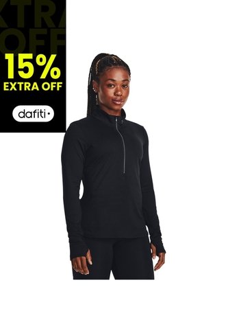 Camiseta Mujer UNDER ARMOUR LAUNCH PRO HALF ZIP Negro Under Armour Under Armour