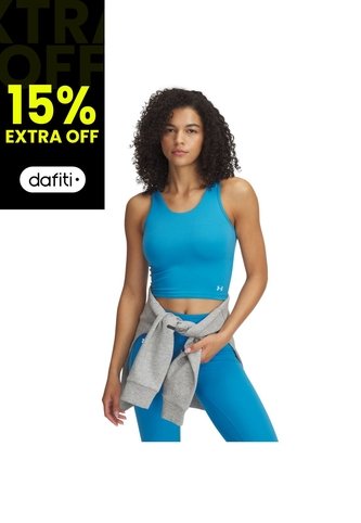 Camiseta Mujer Under Armour Motion Tank Azul Under Armour Under Armour