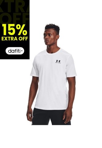 Camiseta Hombre UNDER ARMOUR UA SPORTSTYLE LC SS- Blanco Under Armour Under Armour