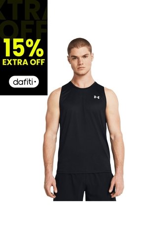 Camiseta Hombre UNDER ARMOUR UA TECH TANK Negro Under Armour Under Armour