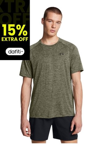 Camiseta Hombre UNDER ARMOUR UA TECH 2.0 SS TEE Verde Under Armour Under Armour