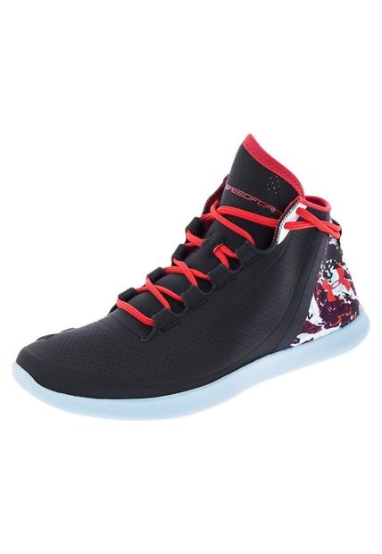 Bota Negra-Azul-Coral Under Armour Ua W Studiolux Mid Cover