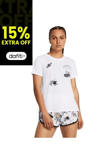 Camiseta Mujer UNDER ARMOUR UA WE RUN SS Blanco Under Armour