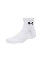 Medias Hombre UNDER ARMOUR PRFRMNC COTTN 3P QTR Blanco Under Armour de Under Armour