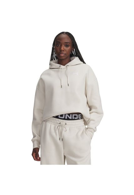 Buzo Mujer Under Armour ICON FLECE OS HOODIE Blanco Under Armour