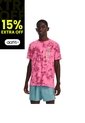 Camiseta UA RUN ANYWHERE SS T Rosado HOMBRE 1377852-659-QSU Under Armour de Under Armour