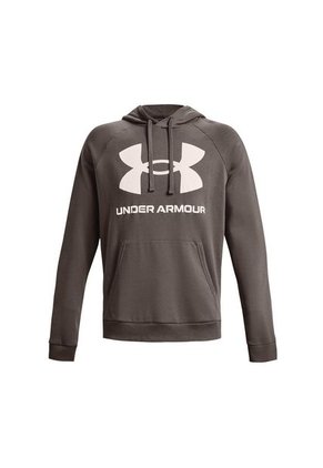 Hoodie Under Armour Rival Fleece Big-Gris Oscuro