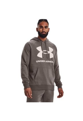 Hoodie Under Armour Rival Fleece Big-Gris Oscuro