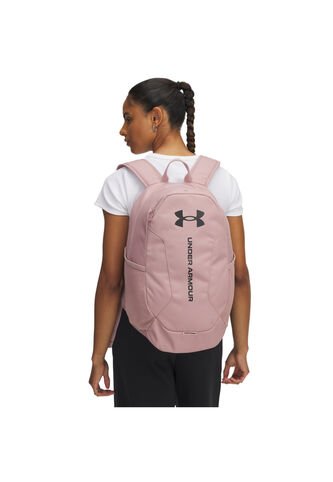 Maleta Unisex Under Armour HUSTLE LITE BACKPACK Rosado Under Armour Under Armour