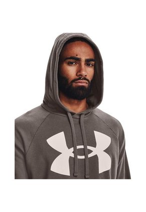 Hoodie Under Armour Rival Fleece Big-Gris Oscuro