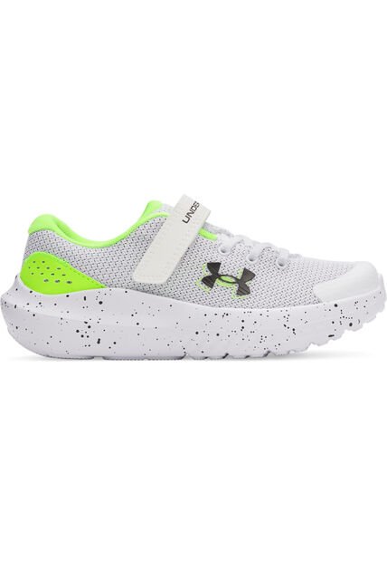 Tenis Niño Under Armour UA BPS SURGE 4 AC Blanco Under Armour