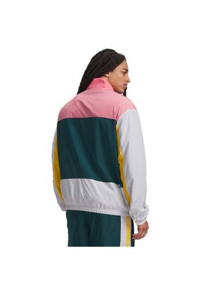 Chaqueta Hombre Under Armour ICON WOVEN TRACK FZ Rosado Under Armour