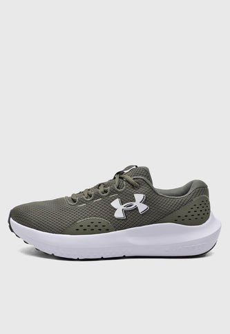 Tenis UNDER ARMOUR Charged Surge 4 Verde Oliva Under Armour
