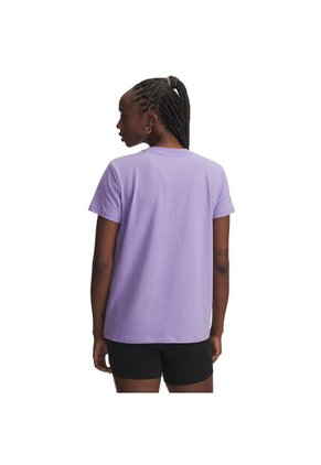 Camiseta Mujer Under Armour UA RIVAL CORE SS Puerpura Under Armour